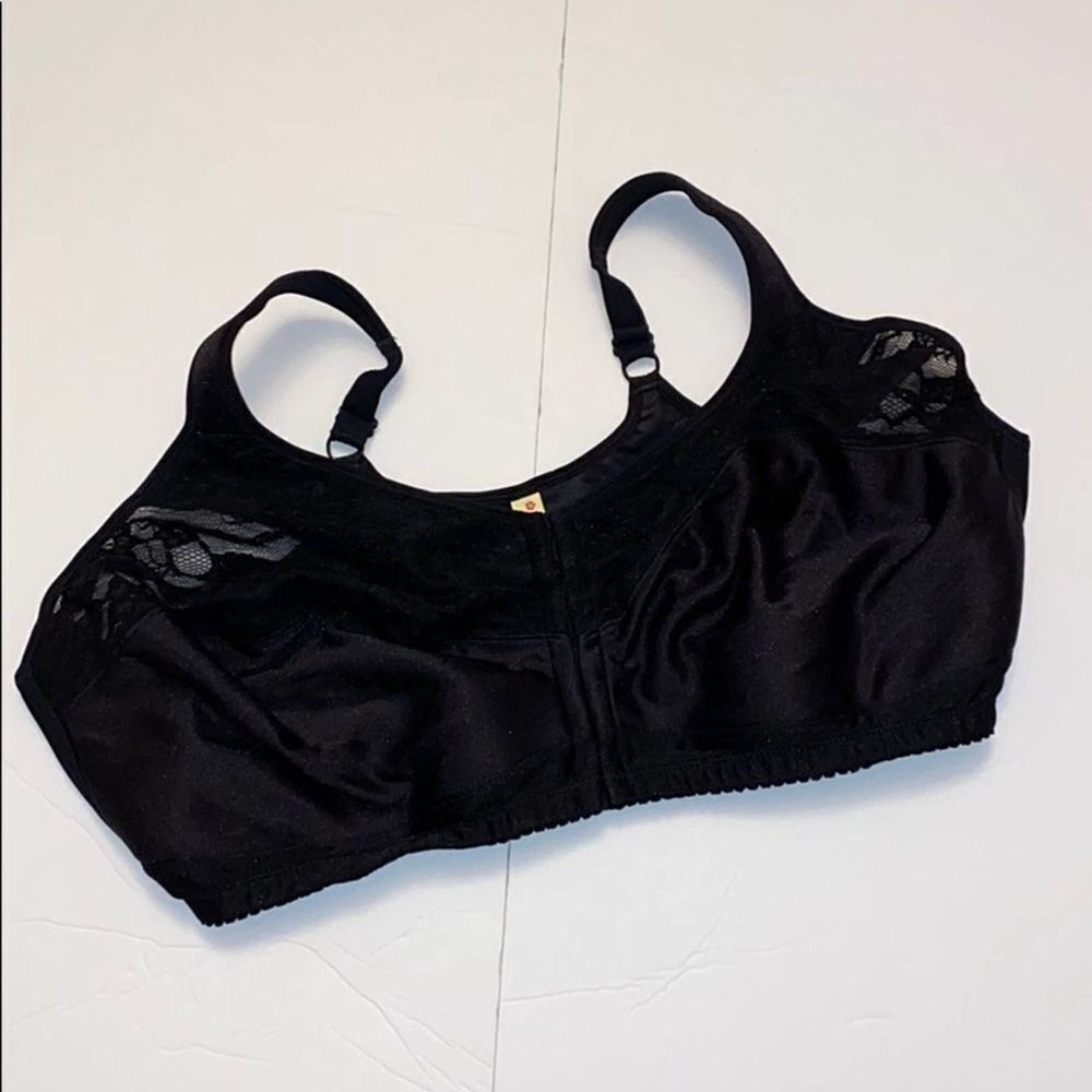 Comfort choice Wireless Black Bra 48DDD